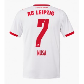 RB Leipzig Antonio Nusa #7 Hjemme skjorte 2025-26 Kortermet